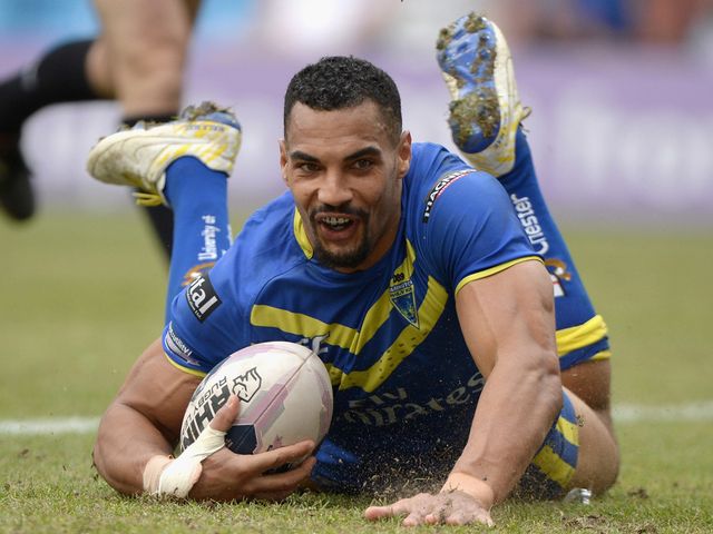 Ryan Atkins: Scored a try for Warrington