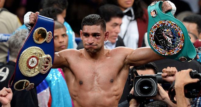 Amir Khan: Got his career back on track with impressive win against Luis Collazo