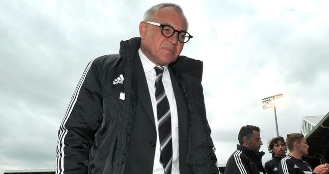 Felix Magath: Pleased to see his Fulham side end tour on a winning note