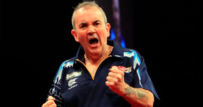 Phil Taylor: Has revenge on his mind when he takes on Peter Wright in Newcastle