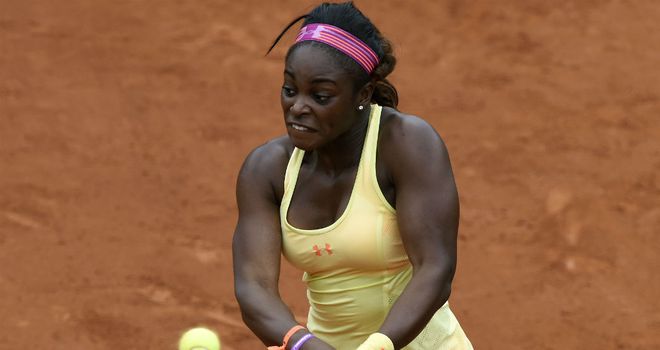 Sloane Stephens: The No 2 ranked American raced into the third round