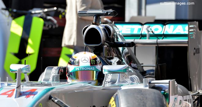 Lewis Hamilton: Fastest despite balance problem