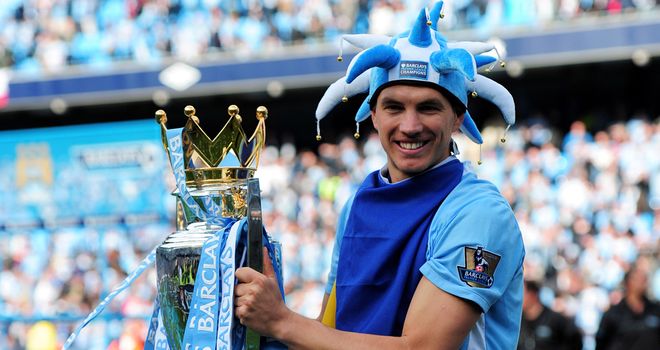 Edin Dzeko: Has entered the final year of his contract
