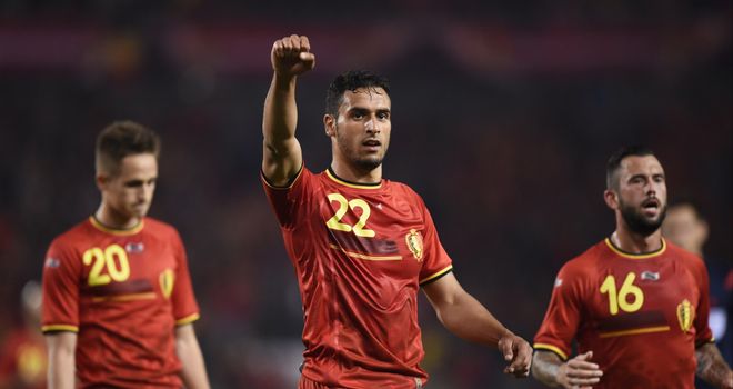 Nacer Chadli: Added the fourth for Belgium