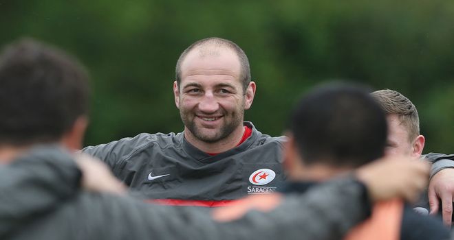 Steve Borthwick: Has been at Saracens for six years