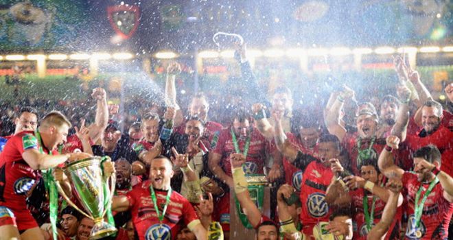 Toulon are crowned European champions in 2014
