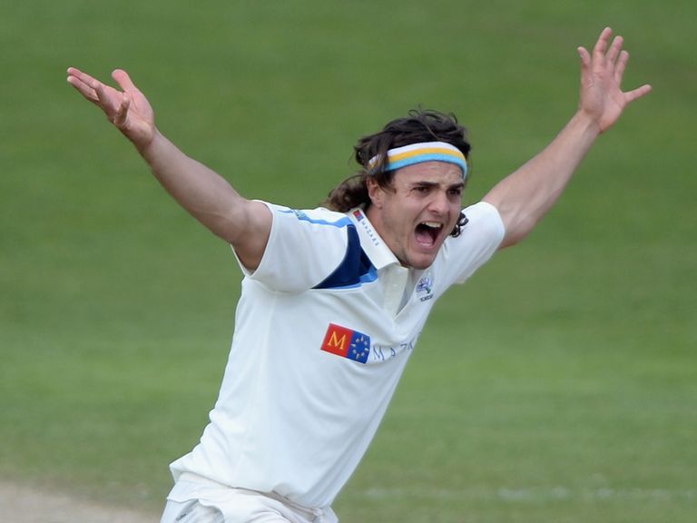 Jack Brooks: Took seven wickets in the match for Yorkshire