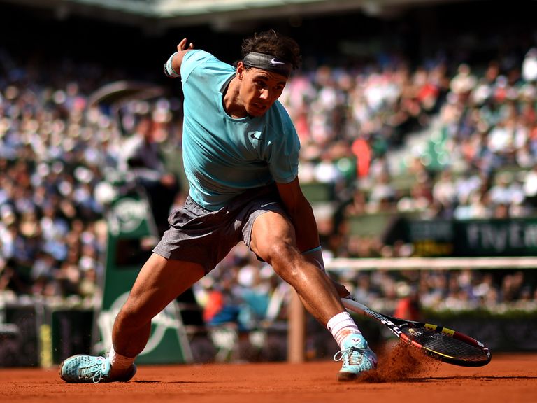 Rafael Nadal: Surged to victory in Paris