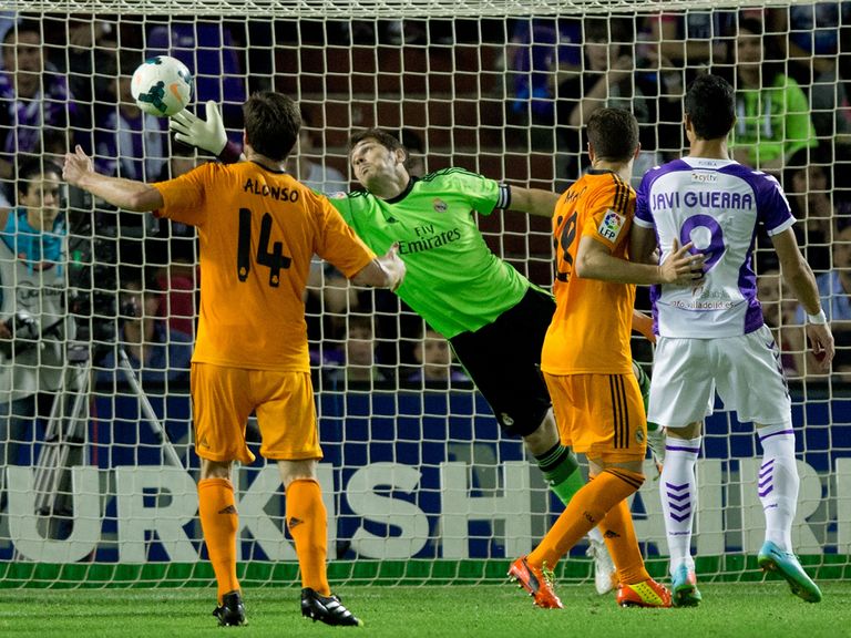 Real Madrid concede an equalising goal
