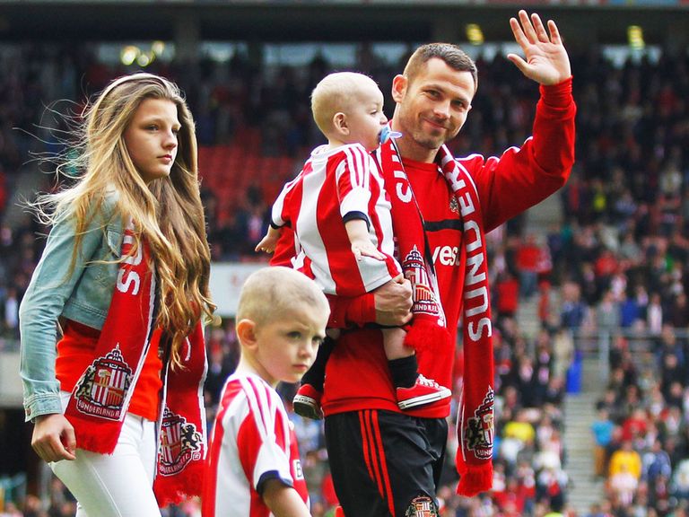 Phil Bardsley: Had been one of Sunderland's longest-serving players