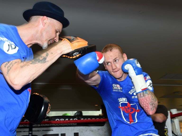 George Groves: Preparing to fight Carl Froch