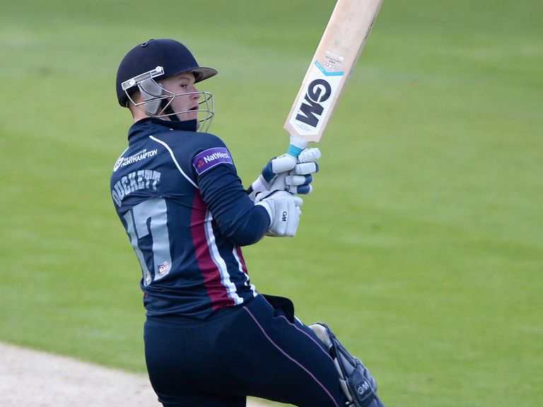 Ben Duckett of Northamptonshire saw his side home at Headingley