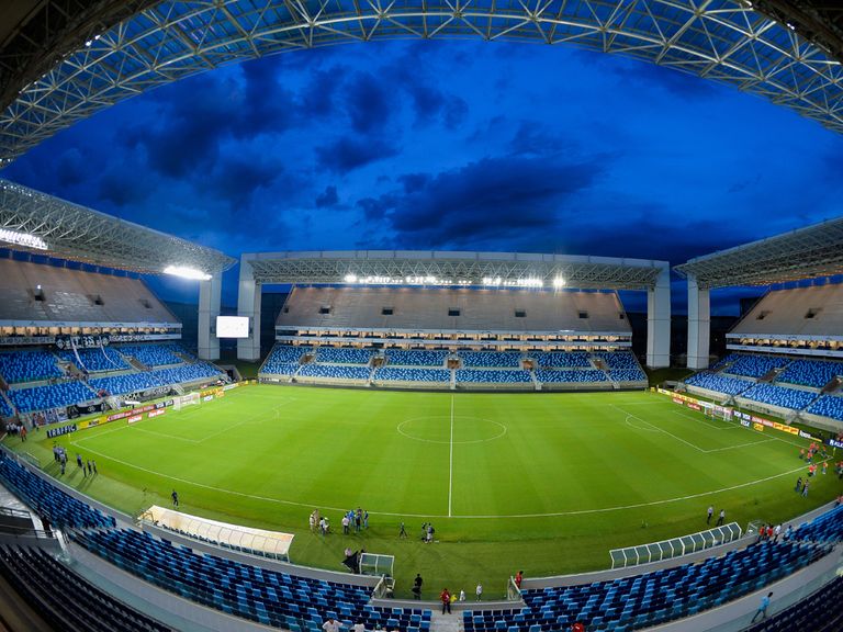 The Arena Pantanal venue in Cuiaba.