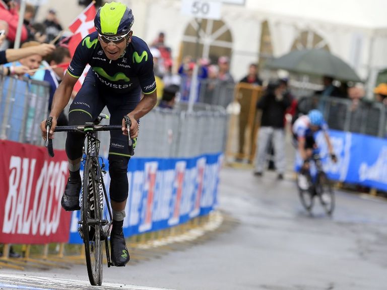 Nairo Quintana crossed the line 4min 11sec ahead of Rigoberto Uran