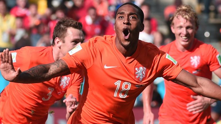 Leroy Roy: Part of the Dutch squad which reached the semi-finals at the World Cup in Brazil