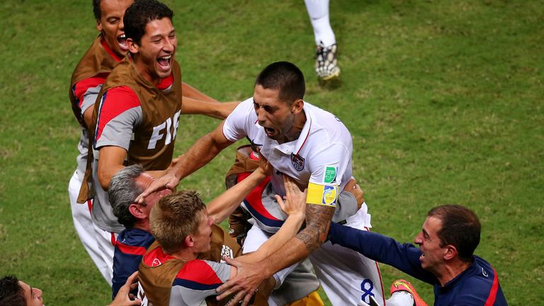 Clint Dempsey: Thought he had netted the winning goal