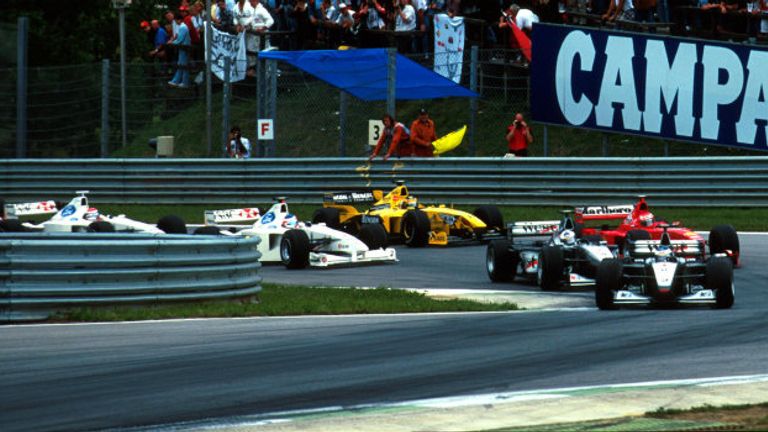 It's a tight first corner that opens up on exit in Austria