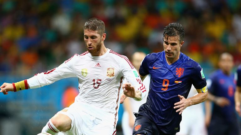 Sergio Ramos: Backing Spain to recover from Dutch defeat