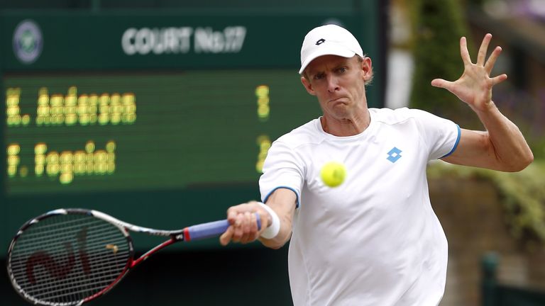 Kevin Anderson: Insists the pressure is on Andy Murray