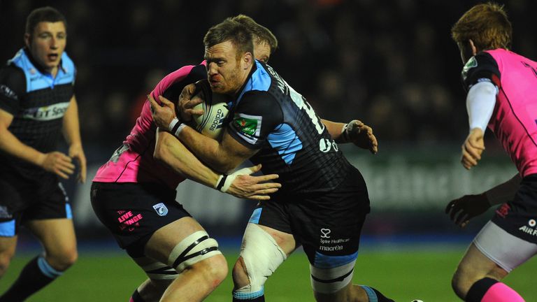 Tyrone Holmes; The Glasgow Warriors forward is eager to face his native South Africa.