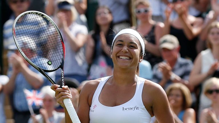 Heather Watson: Clinched an impressive victory over higher-ranked opponent