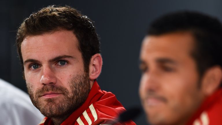 Juan Mata: Facing the media on Monday