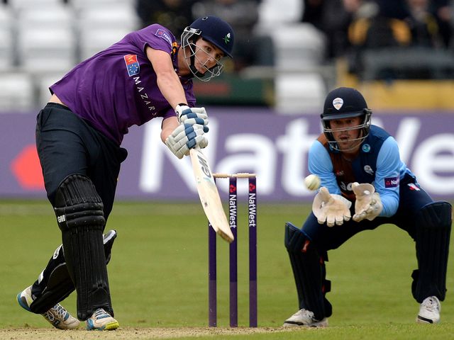 Alex Lees: Hit a career-best 67 not out for Yorkshire