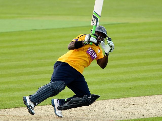 Michael Carberry: Helped Hampshire claim victory