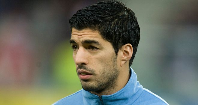 Luis Suarez: Still a doubt for England showdown