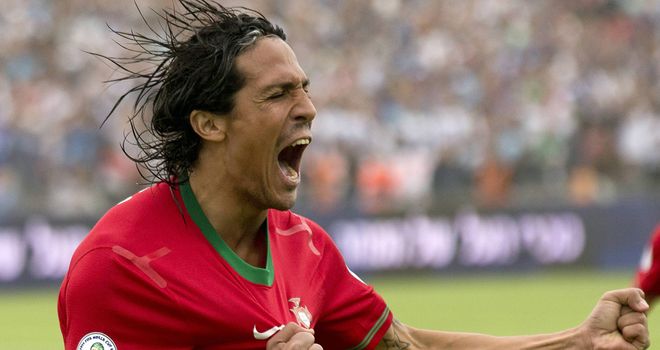 Bruno Alves: Headed the winner for Portugal against Mexico