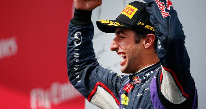 Daniel Ricciardo: Australia's fourth grand prix winner