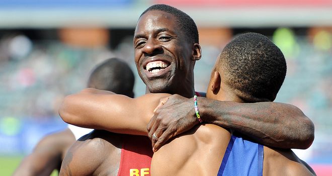 Dwain Chambers: Overcame the threat of his younger rivals