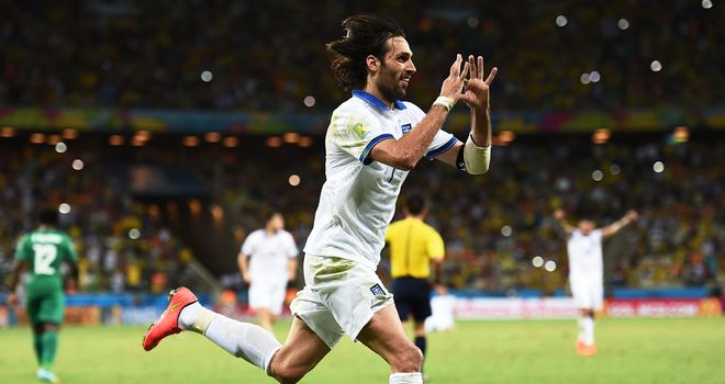 Georgios Samaras: Fired in the penalty to take Greece into the next round