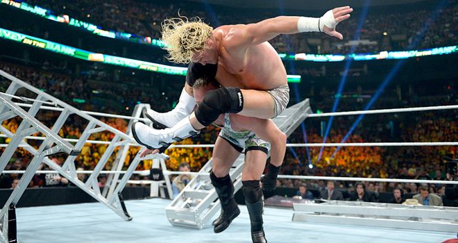 Dolph Ziggler and Rob Van Dam fight for control of the clash