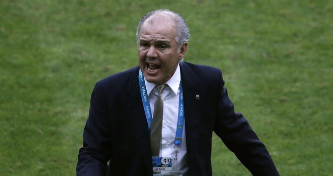 Alejandro Sabella: Thinks Argentina showed signs of improvement against Nigeria