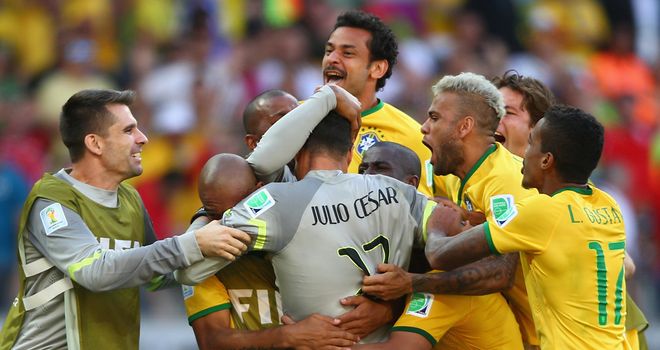 Hot News: World Cup: Brazil reach quarter-finals after penalty shootout win over Chile