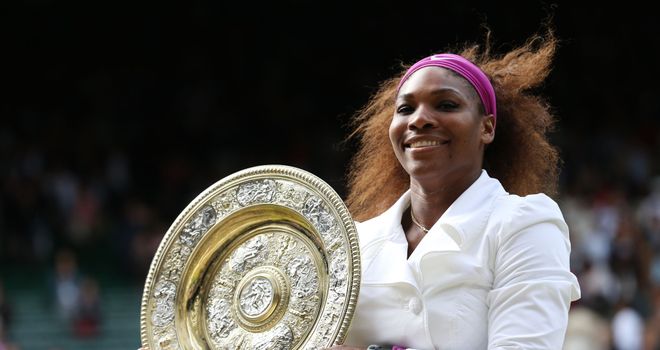 Serena Williams: Last won the Wimbledon title in 2012