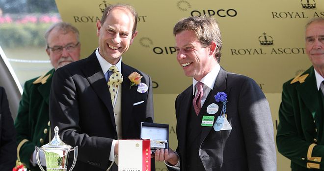 Jamie Osborne (right) will let the dust settle
