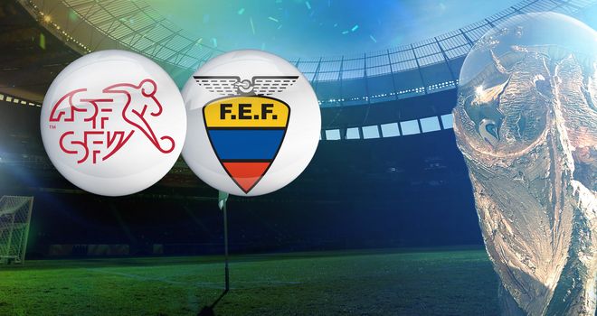 Switzerland v Ecuador: Opening game in Group E