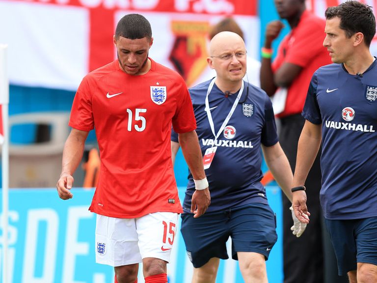 Alex Oxlade-Chamberlain: Injury concern for England
