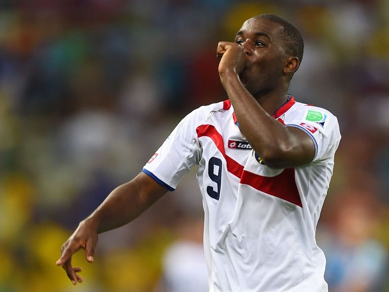 Joel Campbell: Costa Rica forward hoping for Arsenal chance