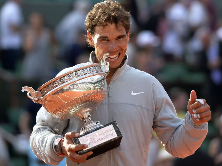 Rafael Nadal: Won the French Open for a ninth time
