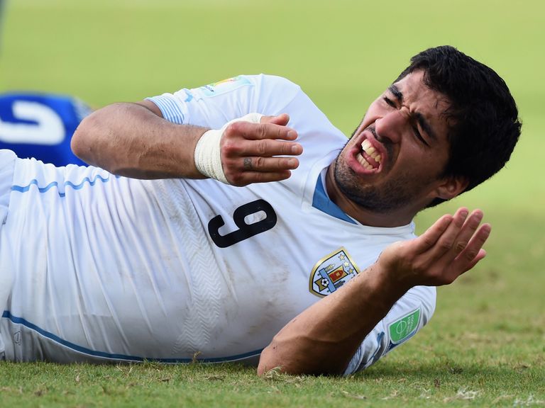 Luis Suarez: Banned by FIFA for biting