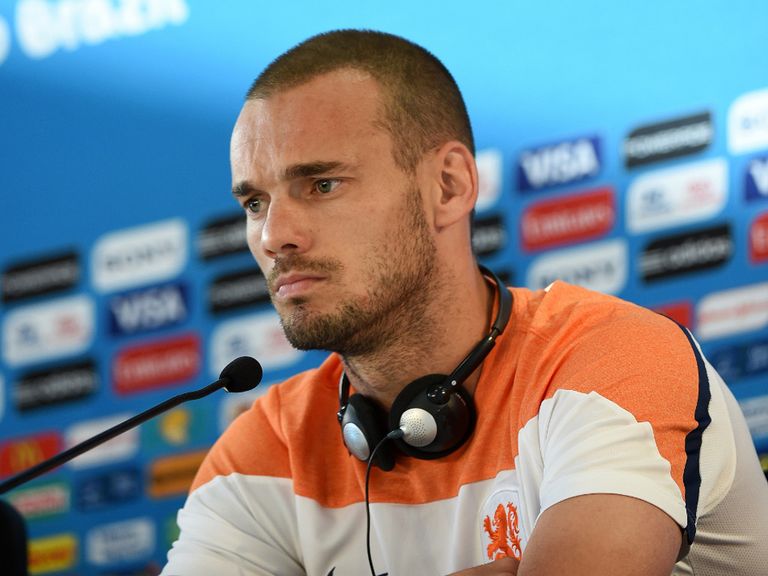 Wesley Sneijder: Holland international has been linked with Manchester United