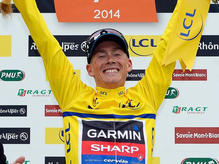 Andrew Talanksy was allowed to formed part of the day's breakaway and went on to win the race overall
