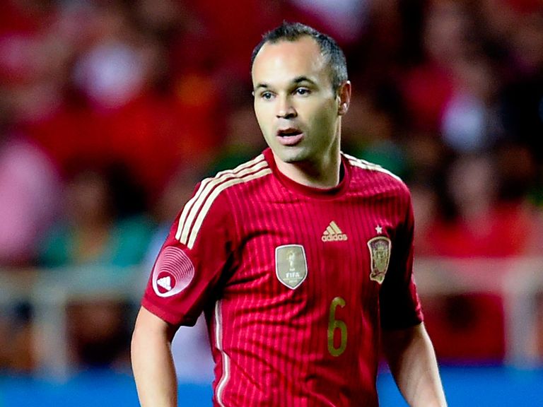 Andres Iniesta: Ruled out by a knee injury