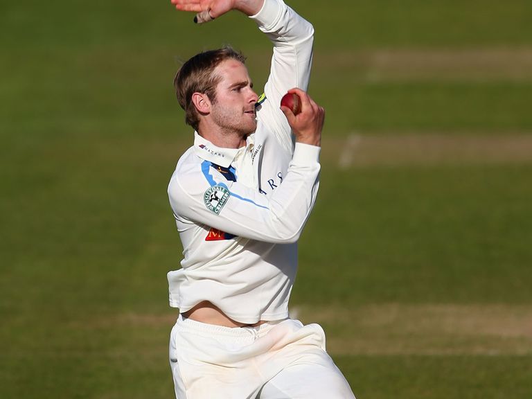 Kane Williamson: Banned from bowling over his action