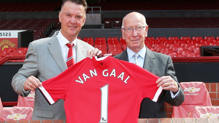 United's new manager Louis van Gaal has included six youth players in his 25-man squad for the pre-season tour of the USA.
