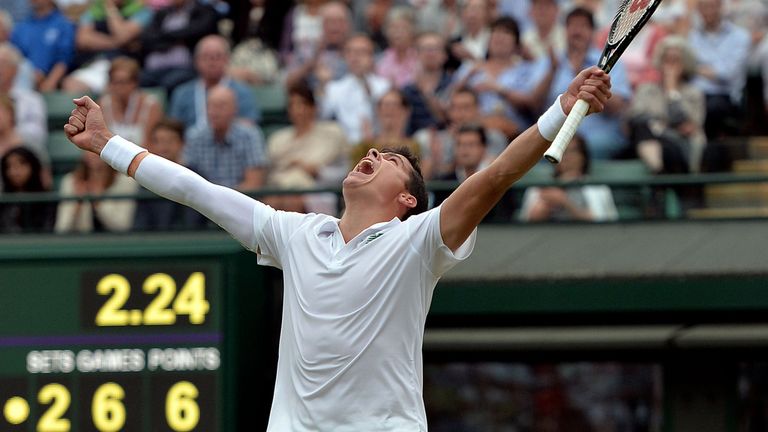 Milos Raonic: Ready to tackle Roger Federer