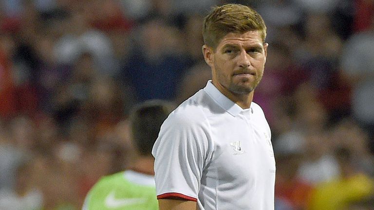 Steven Gerrard: England and Liverpool midfielder appears in FA film about new head injury rules.